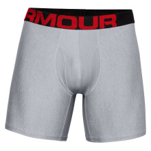 Under Armour Tech Boxerjock 6" 2-Pack Grigio Chiaro/Grigio Scuro XS