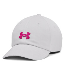 Cappello Regolabile Under Armour Donna Blitzing, (015) Halo Gray / Astro Pink, Taglia Unica