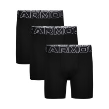 Bóxer Ajustado Under Armour Performance Tech 3-Pack Negro Sólido, YXL
