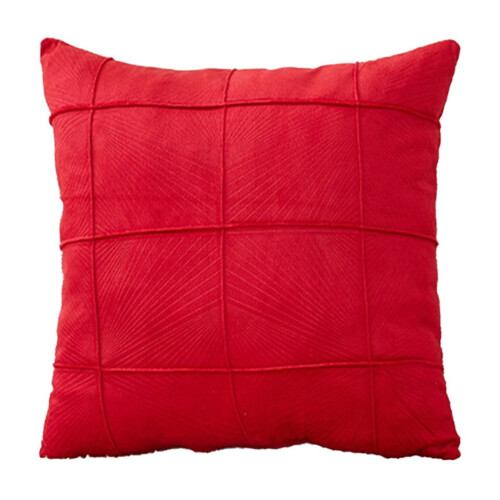 Striped Polyester Pillowcase 45x45cm Embossed 1