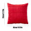 Striped Polyester Pillowcase 45x45cm Embossed 3