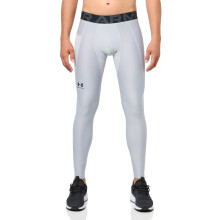 Leggings Under Armour HeatGear Uomo, Grigio Mod / Nero, Taglia L Alta