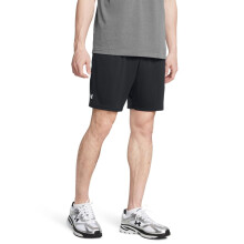 Shorts Under Armour Uomo Tech 7 Pollici, (001) Nero / Bianco, Grande
