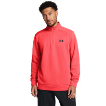 Under Armour Mænds ArmourFleece 1/4 Zip, (713) Racer Red / Black, Medium