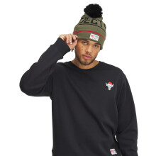Beanie Uomo Under Armour Project Rock Rosso, Verde Militare/Rosso, Taglia Unica