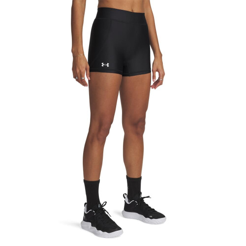 Under Armour Under Armour Dame Team Shorty 3, (001) Sort / Hvid, Medium