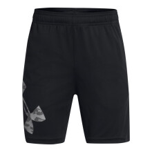 Under Armour Jongens Tech Big Logo Shorts, (002) Zwart / Castlerock, M
