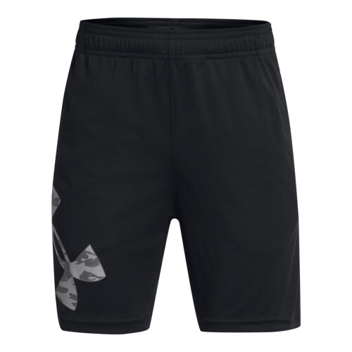 Under Armour Under Armour Drenge Tech Store Logo Shorts, (002) Sort / / Castlerock, Large