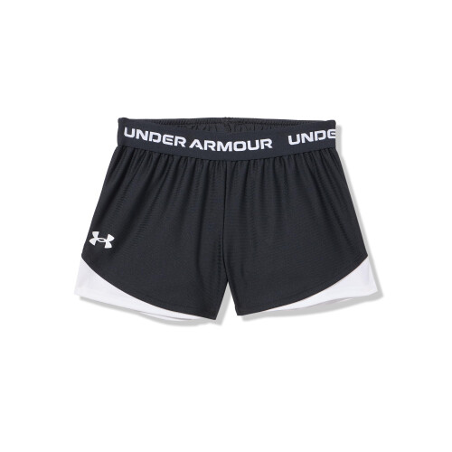 Under Armour Shorts Under Armour Filles Tech Play Up, Noir/Blanc, X-Small