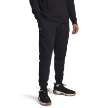 Pantaloni Fleece Jogger Under Armour Project Rock Uomo, (001) Nero / Castlerock, X-Large