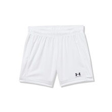 Under Armour Jongens Challenger Shorts, (100) Wit / Zwart, Medium