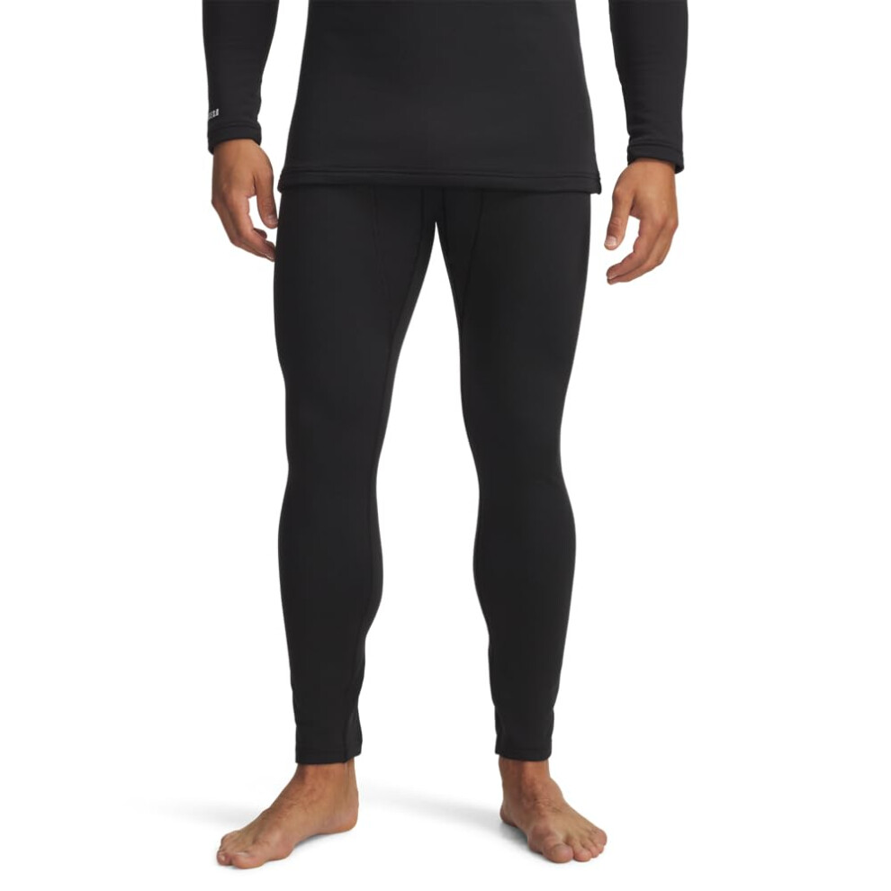 Under Armour Men's Packaged Base 3.0 Leggings, (001) Black / / White, Medium