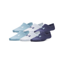 Calze Under Armour Breathe Lite Liner Donna 6 Paia, (403) Navy/Blue Smoke, Media