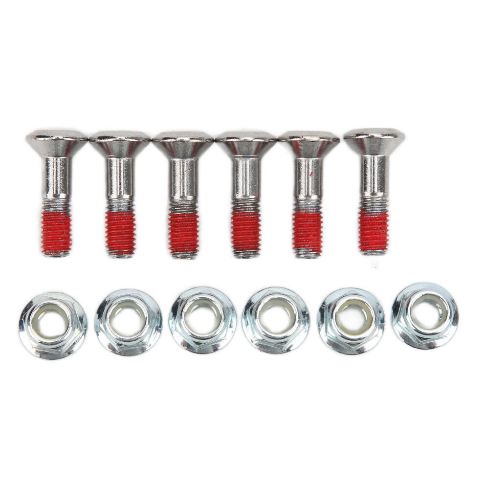 Yamaha Yz Yzf 6Pcs M8 Aluminium Alloy Sprocket Bolt Kit Nickel Plated 4061391467144