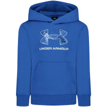 Under Armour Drengetrøje med hætte, Blød & Komfortabel, Afslappet Pasform, Blå Rival Fill, 2T