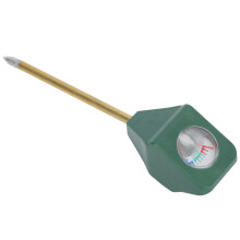 Mini Soil Moisture Tester for Gardening Farming Indoor Outdoor, ABS+Brass