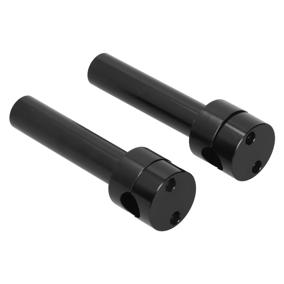 Universal 22Mm Aluminum Handlebar Riser Clamp Adapter 173Mm Black 4991391467137
