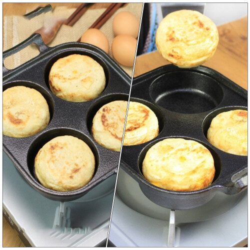 Non-Stick Omelette Pan with Multi-Hole Design 1 Piece 1