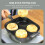 Non-Stick Omelette Pan with Multi-Hole Design 1 Piece 5