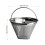 (Large) Stainless Steel Single Layer Coffee Dripper 2