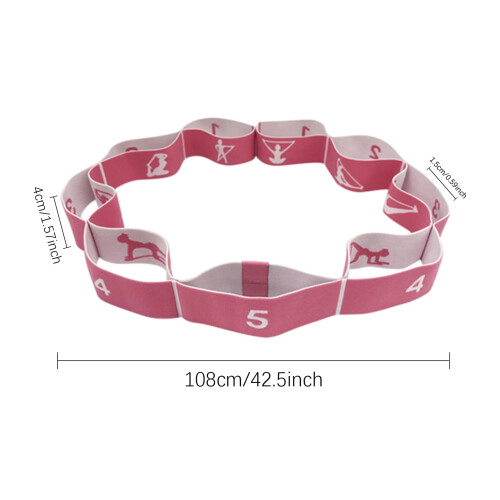 Stretching Strap and Resistance Bands for Legs 5-Piece Set 1