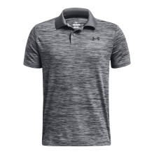 Under Armour Drenge Performance Polo, (012) Pitch Gray Light Heather / Black, X-Small