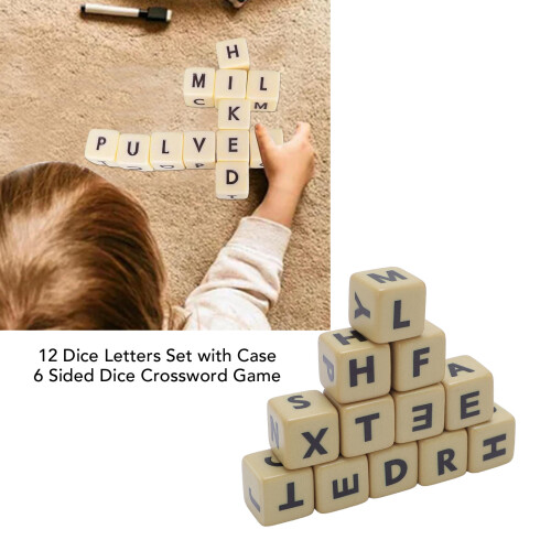 Dice Word Game for Camping Fun