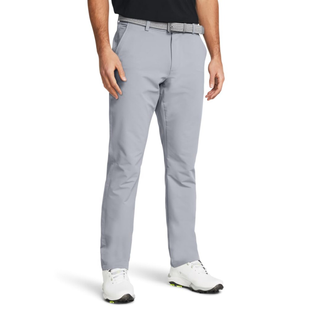 Under Armour Men's Tech Tapered Pants, (035) Steel / / Steel, 42/36
