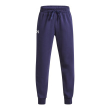 Under Armour Jongens Rival Fleece Joggers, (410) Midnight Navy / White, Medium Plus