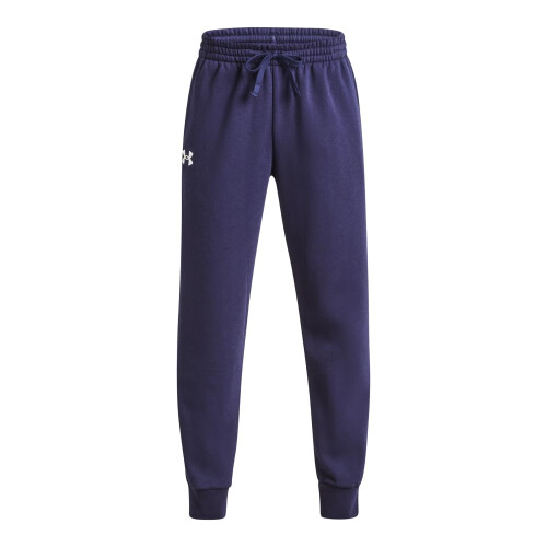 Under Armour Under Armour Boys Rival Fleece Joggers, (410) Midnight Navy / / White, Medium Plus