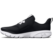 Under Armour Jongens Grade School Flash, (001) Zwart/Zwart/Wit, 3.5, US