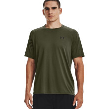 Under Armour Herre Velocity 2.0 Kortærmet T-Shirt, (390) Marine OD Grøn / Sort, 4X-Large