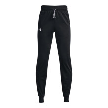 Pantalones Tapered Under Armour para Niños Brawler 2.0, (001) Negro / Mod Gray, Grande Plus