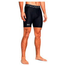 Under Armour Mens HeatGear Compression Shorts - Sweat Wicking XL Black-White