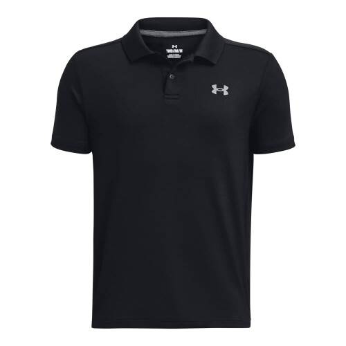 Under Armour Under Armour Jungen Performance Polo, (001) Schwarz / Pitch Grau, X-Large