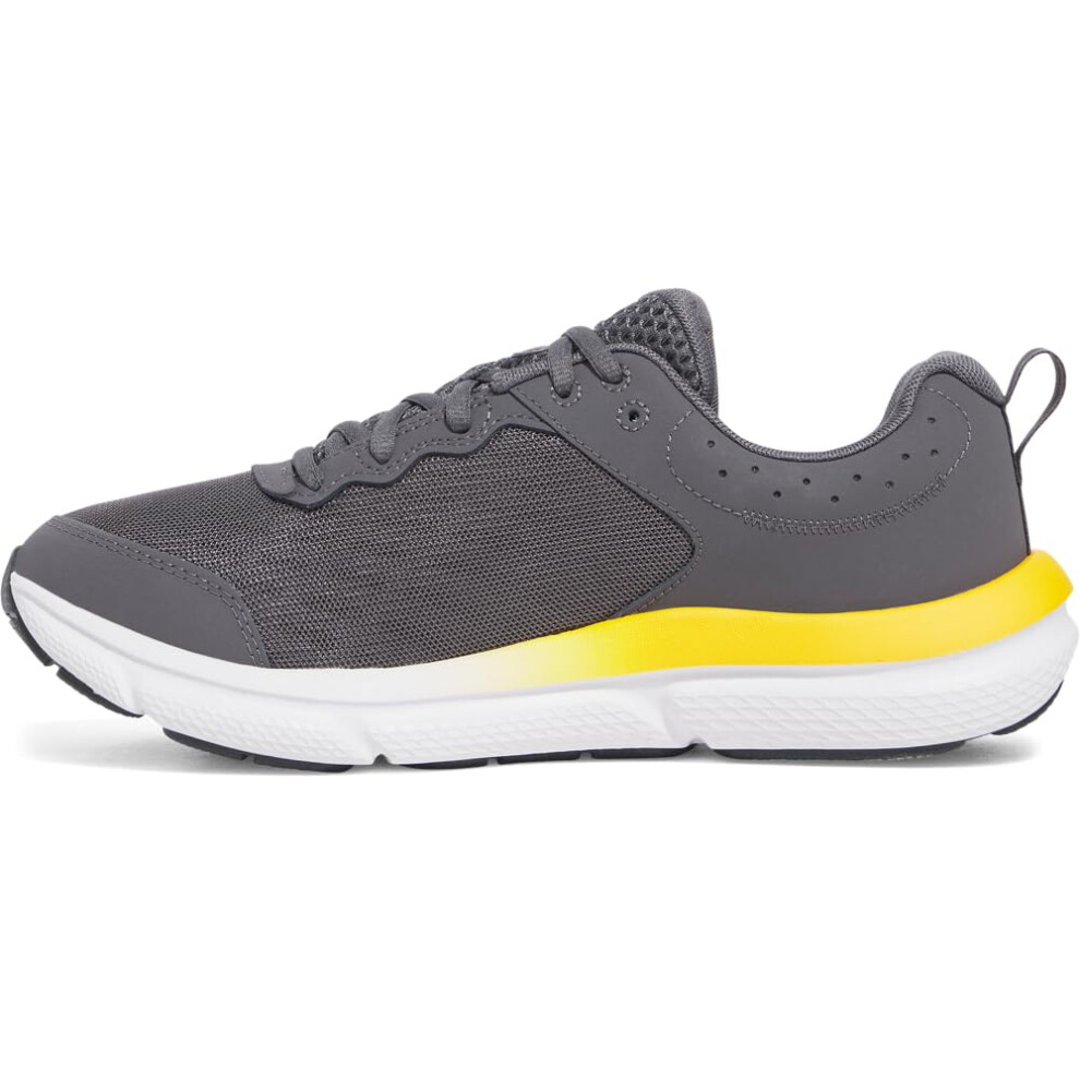 Under Armour Men's Charged Assert 10 Shoes, (025) Castlerock/Castlerock/Campus Gold, 9.5