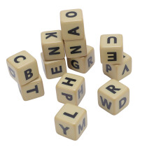 Word Games 12 Sided Dice Set