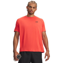 Under Armour Heren Tech 2.0 T-shirt met Korte Mouwen, Venom Red / Black, Klein