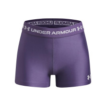 Under Armour Meisjes HeatGear Shorty, (520) Purple Luxe / / Wit, Jeugd X-Large
