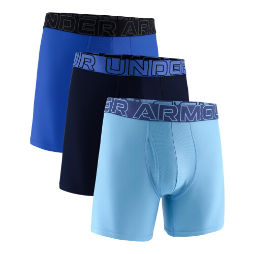 Under Armour Under Armour UA PERFORMANCE TECH - SOLID 6 IN 3PK, BLUE SMOKE, S