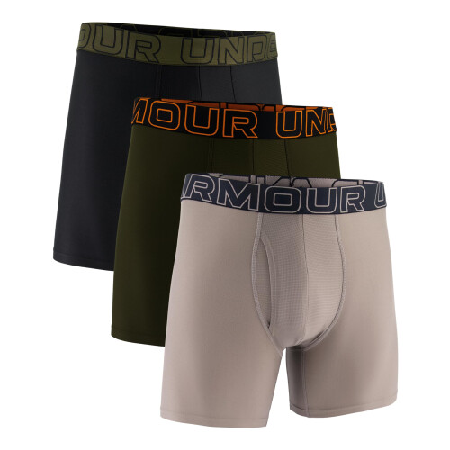 Under Armour Under Armour UA PERFORMANCE TECH - SOLID 6 IN 3PK,TAUPE DUSK,5XL
