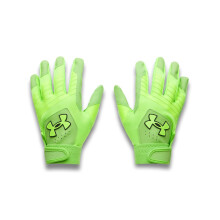 Under Armour Drenge Youth Clean Up Baseball Handsker, (362) Cyber Green/Hyper Green, Medium