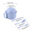 Kdkad Microwaveable Noodle Bowls Set with Lid Spoon 3