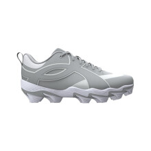 Botas de béisbol Under Armour Leadof Icon Low RM JR para niños, gris/baseball, 9K, US