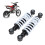 Premium Motorcycle Shock Absorber 190mm Adjustable Spring Damping 200LBS Load 5