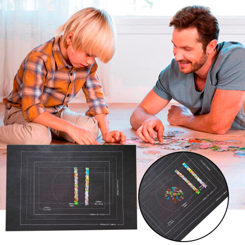 Roll-Up Jigsaw Puzzle Mat 3000-Piece with Drawstring Bag 1