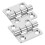HEMOTON 2 Pcs Concealed Door Hinges Gate Replacements Baby 8