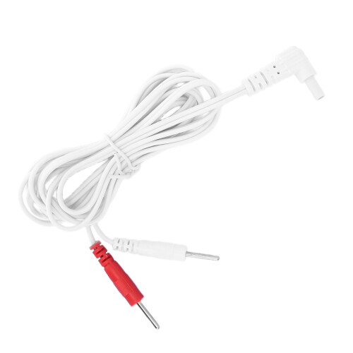 2-in-1 Copper Electrode Wire for TENS Machine, 1.8m Replacement Cable 2