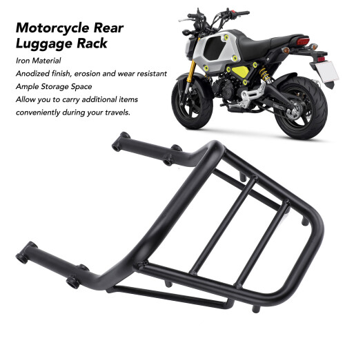 Motorcycle Iron Rack with Extra Storage Space