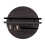Wall-Mount Key Holder with Shelf & Hooks, Circular Rustic/Boho Design – Compatible with Standard Keys 1